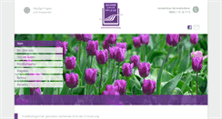 Desktop Screenshot of dauergrabpflege-saar.de